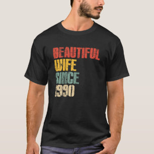 T-shirt 33e anniversaire de Mariage pour son beau W