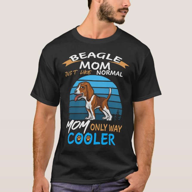 T-shirt 341 Beagle maman Glacière (Devant)