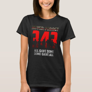 T-shirt 343 Un pompier n'oublie jamais sa chemise 9 11 21e