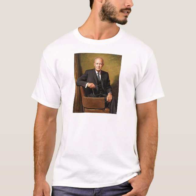T-shirt 34 Dwight David Eisenhower (Devant)