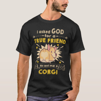 T-shirt 34 Il m'a envoyé un Corgi