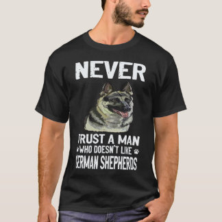 T-shirt 34 Ne fais jamais confiance à un homme qui n'aime