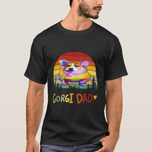 T-shirt 34 père Corgi Corgi (Devant)