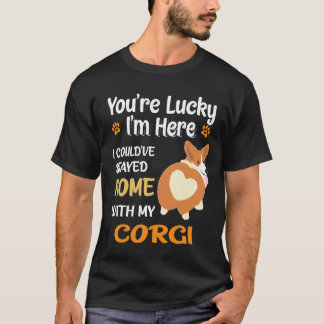T-shirt 34 Vous êtes un Corgi chanceux