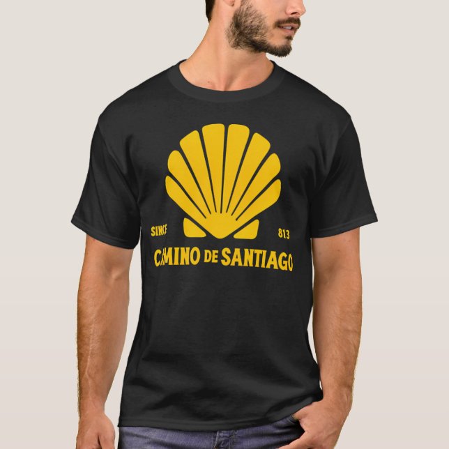 T-shirt 34Chemin De St Jacques34 El Camino De (Devant)