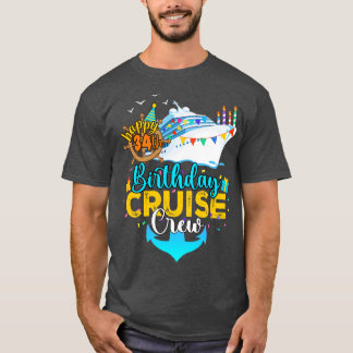 T-shirt 34e équipage de croisière