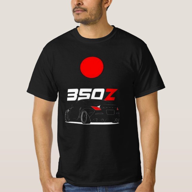 T-SHIRT 350Z RED SUN  (Devant)