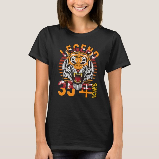 T-shirt 35 ans 35e anniversaire 24 (Devant)
