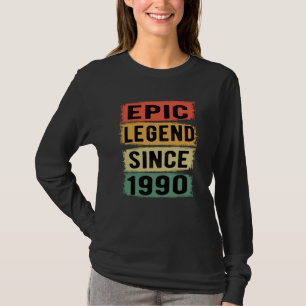 T-shirt 35 ans Vieux Anniversaire Epic Légende 35e anniver