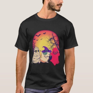 T-shirt 35 Cobaye Halloween Citrouille