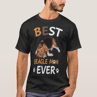 T-shirt 35 Meilleure maman Beagle de tous les temps Beagle