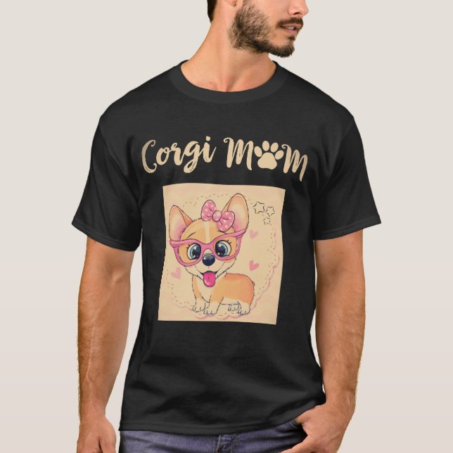 T-shirt 35 mère Corgi Corgi (Devant)