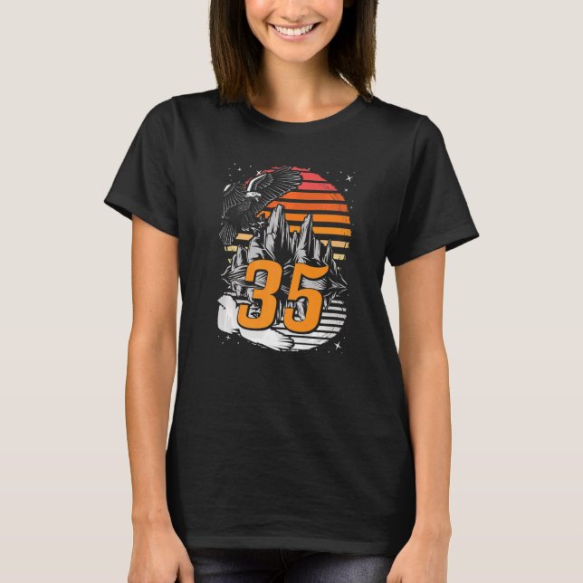 T-shirt 35 Years Old 35th Birthday 1 (Devant)