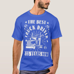 T-shirt 35e anniversaire Conducteur de camion actuel 35 an