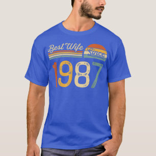 T-shirt 35e anniversaire de Mariage pour sa meilleure femm