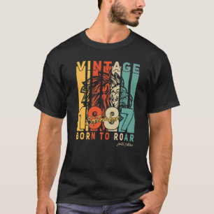 T-shirt 35e anniversaire Septembre 35 ans Vintage 1987