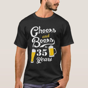 T-shirt 35E Anniversaire Soeurs Et Bières À 35 Ans