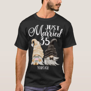 T-shirt 35ème anniversaire de Mariage - Marié 35 ans