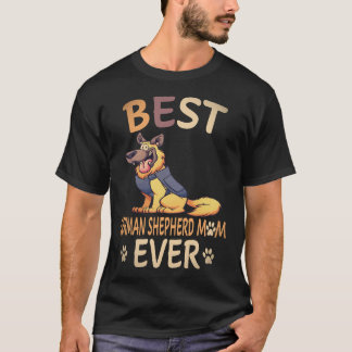 T-shirt 36 Best German Shepherd Mom Ever German Shepherd