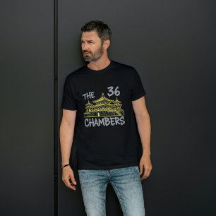 T-shirt 36 Chambres Temple Retro Design - Style Vintage
