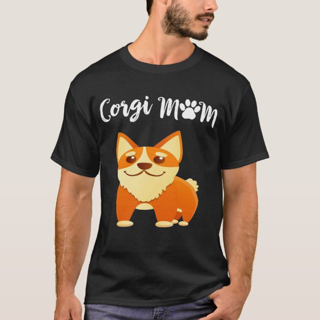 T-shirt 36 Corgi Maman (Devant)