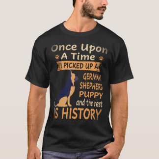 T-shirt 36 Il était une fois j'ai ramassé un Berger Allema