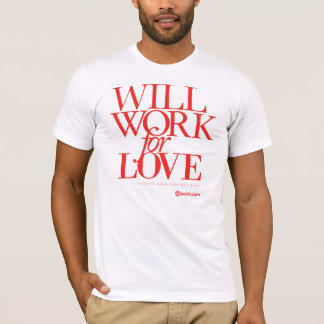 T-shirt 36-WillWorkForLove-Red