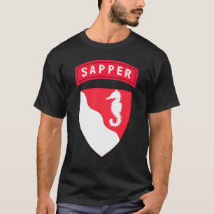 T-shirt 36e Chemise de brigade du génie 36e FR Sapper T