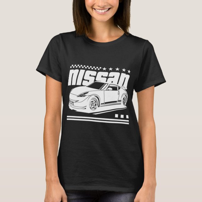 T-shirt 370z T-ShirtNissan nismo jdm legend white (Devant)
