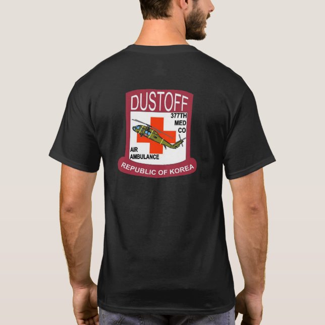 T-shirt 377th Med Co Air Ambulance, ROK (Dos)