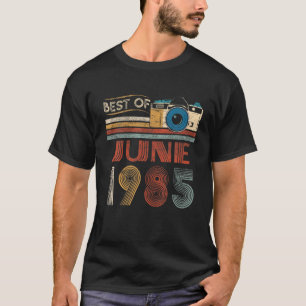 T-shirt 37 cadeaux d'anniversaire vintage pour 37 ans, le