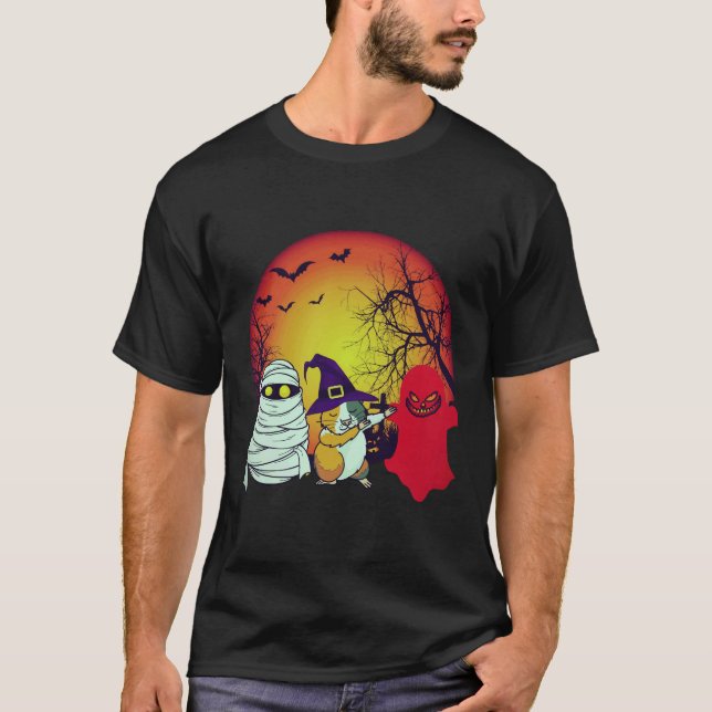 T-shirt 37 Cobaye Halloween Citrouille (Devant)