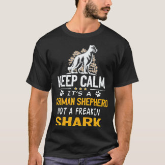 T-shirt 37 Gardez votre calme C'est un Berger Allemand pas