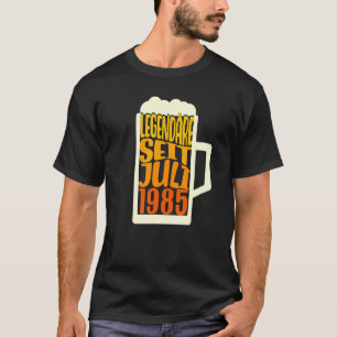 T-shirt 37e anniversaire Bière légendaire depuis juillet 1