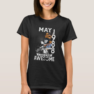 T-shirt 37e anniversaire Légendes de l'ours mai 1988 37 an