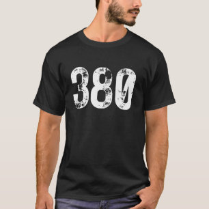 T-shirt 380 Indicatif régional Columbus OH Mobile Telephon
