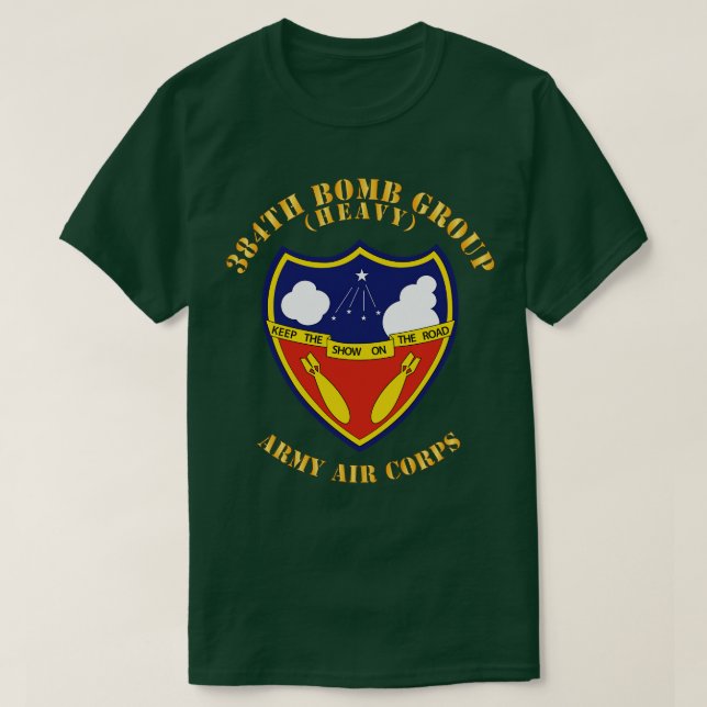 T-shirt 384e Groupe de bombes X (Design devant)