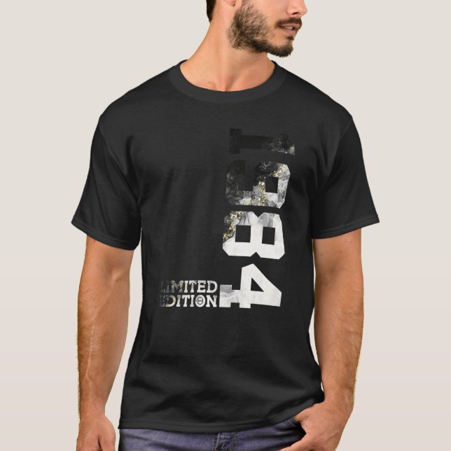 T-shirt 38 ans 38e anniversaire 1984 (Devant)