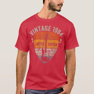 T-shirt 38 ans Vintage 1984 Limited Edition 38th Bir
