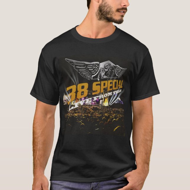 T-shirt 38 Special - 38 Special Live du Texas album 2011 (Devant)