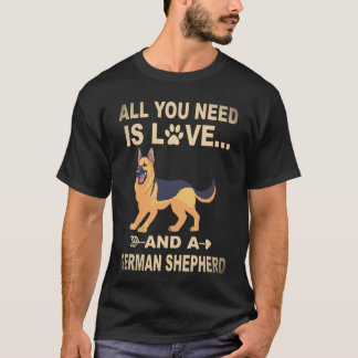 T-shirt 38 Tout ce dont vous avez besoin est l'amour et un