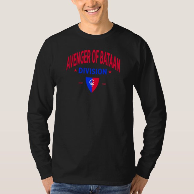 T-shirt 38e Avenger d'infanterie de la division Bataan Lon (Devant)