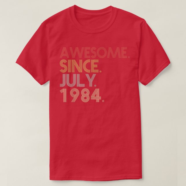 T-shirt 38e Birthday Party 38 ans (Design devant)
