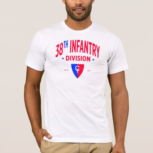 T-shirt 38e division d'infanterie - US Military (Devant)