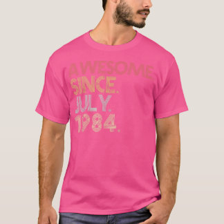 T-shirt 38e fête d'anniversaire 38 ans stupéfiant depuis j