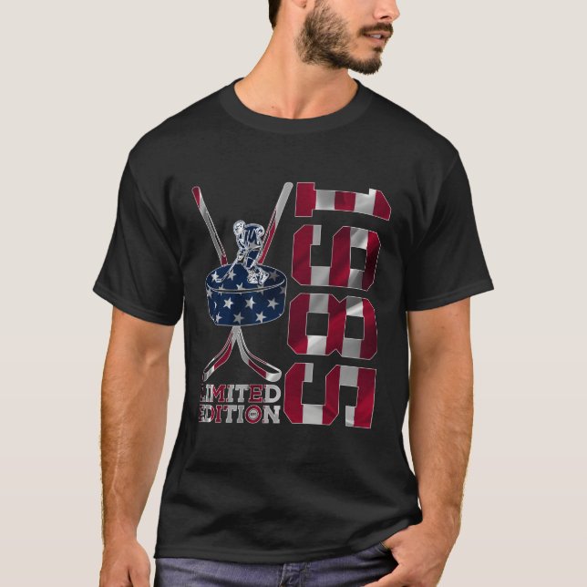 T-shirt 38E Hockey Sur Glace 1985 (Devant)