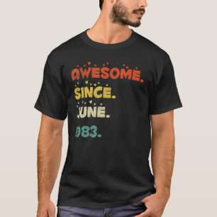 T-shirt 39 Ans Juin 1983
