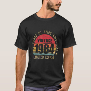 T-shirt 39 ans Vintage stupéfiant depuis 1984 39e naissanc