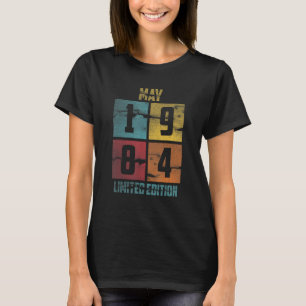 T-shirt 39e anniversaire fille 39 ans mai 1984