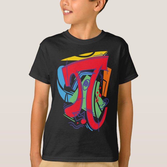 T-shirt 3.14 Conception Des Maths Pour Pi Day (Devant)